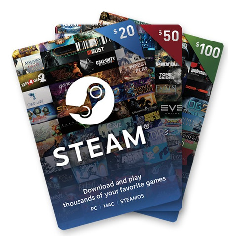  Steam Wallet 50 Usd Region Usa Entrega Inmediata
