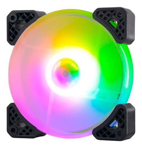 Cooler Gamer Led Rgb 120mm 4 Pin Argb Falcom As-01a Pc