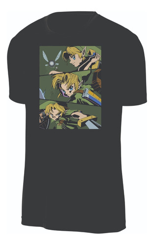 Camisetas The Leyend Of Zelda Videojuego Adultos Y Niñs