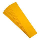 Paquete De 10 Papel Crepe Un Color Pascua 200cm X 50cm Color Amarillo Mango