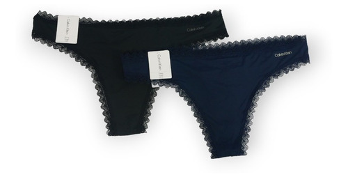 Tanga Calzon Calvin Klein Mujer Poliamida