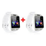 2 X Fitness Teléfono Celular Reloj Inteligente Dz09 Smartwat