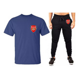 Conjunto Remera + Pantalón Jogging Arsenal - Premier Fútbol