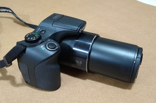 Camera Semi Profissional Canon Sx530 Hs Superzoom 50x E Wifi