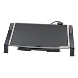 Presto Electric Tilt-n-fold Plancha, 19, Negro