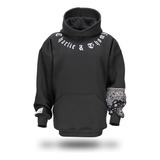 Buzo Hoddie Oversize Canguro Exclusivo Mod. Gotic