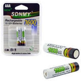 Pack Recargable Sdnmy 4 Unid Triple Aaa 1600mah