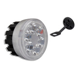 Faro Auxiliar Proyector Luz Led Para Moto 6 Led Negro 4in Ds
