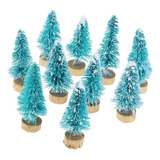 Mini Decoración De Navidad Pequeños Pinos Árboles De Navidad