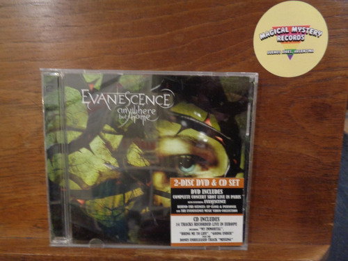 Evanescence Anywhere But Home Cd + Dvd Promo Cd Rock