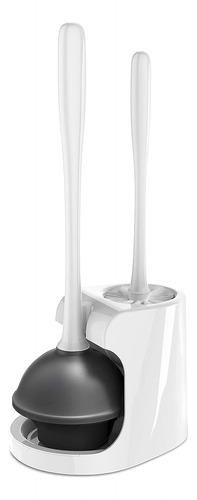 Mr.siga Toilet Plunger And Bowl Brush Combo For Bathroom  Aa