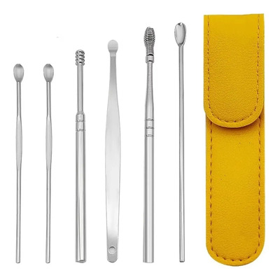 Limpiador De Oidos 6 Piezas Eliminador De Cerilla Orejas | MercadoLibre
