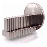 5 Iman De Neodimio Biomagnetismo N35 Superfuerte 10x5x2 Mm