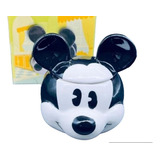 Mug Taza Pocillo Mickey Mouse Con Tapa Y Caja 