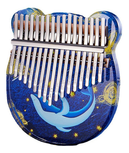 Piano De Pulgar Kalimba De 17 Teclas, Piano De Dedo Mbira, C