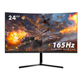 Crua Monitor De Juegos Curvo De 24  144 Hz/180 Hz Amd Freesy