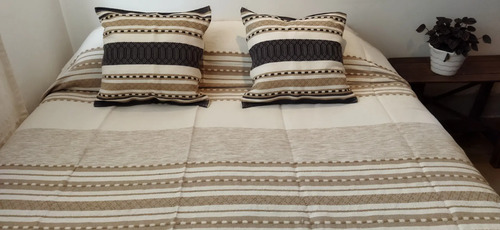 Kit Colcha Artesanal Oaxaqueña Matrimonial
