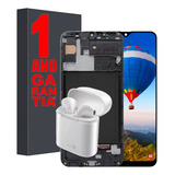 Tela Touch Display Para Galaxy A50 A30 A50s + Com Aro + Fone