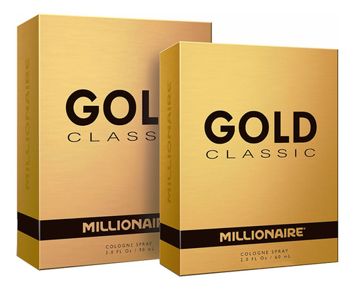 Millionaire Gold 90 + 60 Ml