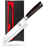 Cuchillo Santoku, Cuchillo De Cocina De 7 Pulgadas, Cuch Cch