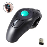 Mouse Trackball Ergonómico + Eigiis + 2.4 G Inalámbrico, Usb