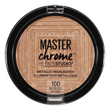 Iluminador Facial Maybelline Master Chrome Metallic - 6.7g Tono Del Iluminador Molten Gold