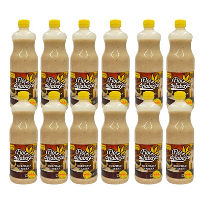 12 Piezas Horchata Flor De Tabasco De 500ml | Envío gratis
