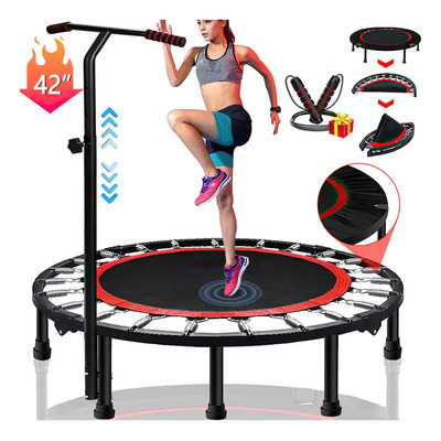 Trampolin Brincolin Aeróbicos Ejercicio Fitness 42'' Yoga Plegable Para Saltos De Gimnasio Con Saltar La Cuerda | Envío gratis