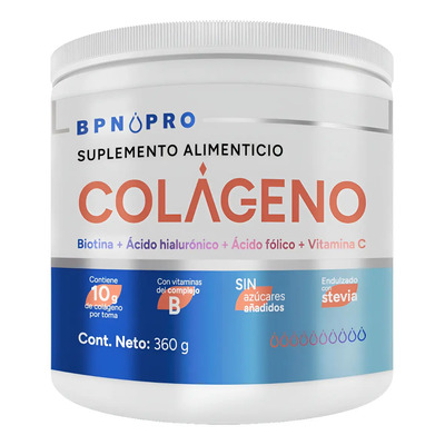 Colágeno Hidrolizado Bpn Pro Polvo 360g Sin Sabor Sin Sabor | MercadoLibre