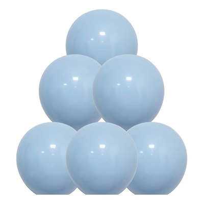 100 Globos No.12 Azul Pastel Colors 12 Pastel