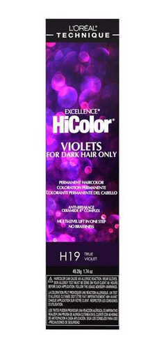 Tintura Permanente Para Cabello Excellence Hicolor De L' Ore