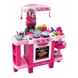 Set Juego De Cocina Grande, Little Chef, Luz Y Sonido 29 Pcs