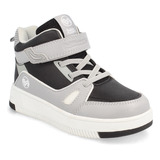 Zapatilla Niño Bubblegummers Arnie Negro - Gris 34-38