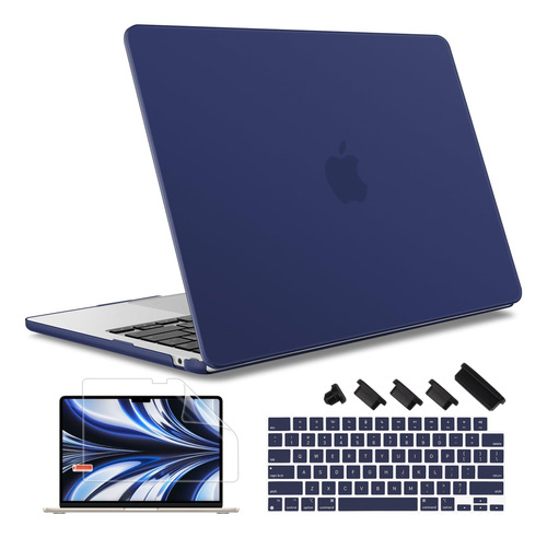 Funda Y Protect Para Macbook Air13.6 A2681 M2 A3113 M3 Navy