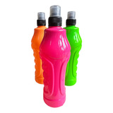 Botella Motivacional Agua Deportiva Plastica Con Pico