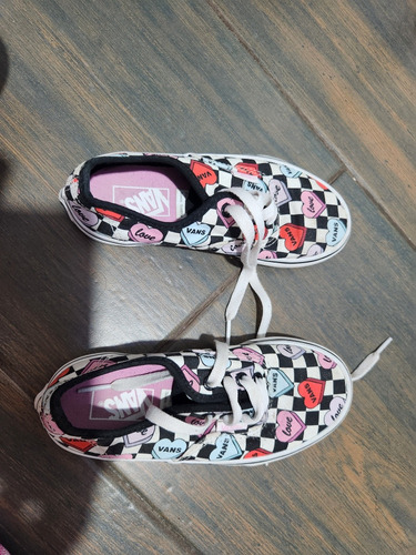 Zapatillas Vans Nena. Como Nuevas. Usa 13 Mex 18 Arg 27. 