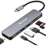 Adaptador Multipuerto De Hub Usb-c Para Macbook Pro - 07