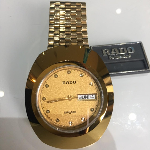 Extensible Para Reloj Rado Original Diastar Dorado 18mm 