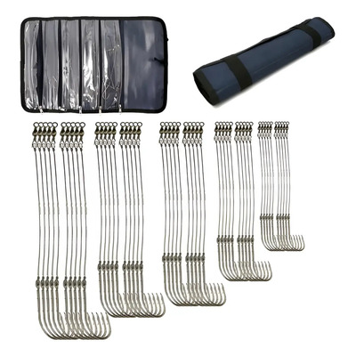 Anzol Encastoado Marine 50pcs - 2\u002F0 3\u002F0 4\u002F0 5\u002F0 6\u002F0 + Estojo | MercadoLivre