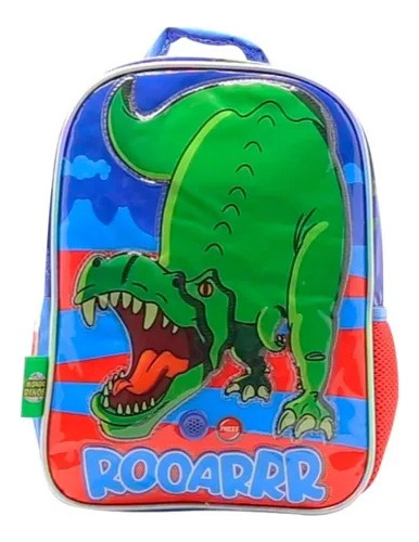 Mochila Jardin Espalda 12´l Mundo Dino Sonido Cresko Di085