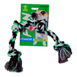 Juguete Para Perros Soga Doble Nudo Cancat  40 Cm Resistente