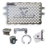 Protector Radiador Yamaha Mt 03 Kit 6 Accesorios Acero Inoxi