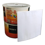 Dvd Virgen Sony -r 16x X 100 Print Ink Jet +100 Sobres Papel