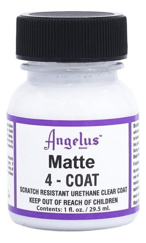 Coat Finisher Angelus 1 Oz (sellador De Pintura Acrílica) Matte Coat