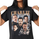 Camiseta Homenaje Charlie Swan Collage Sheriff De Forks 