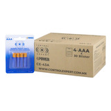 Pila Bateria Aaa Control Expert 1.5v Caja 30 Packs 4 Pilas