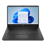 Notebook Hp 14-dq0051dx Celeron 64gb Ssd 4gb Ram 14 Negro 