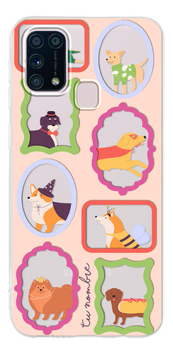 Funda Para Galaxy Para Mujer Perritos Cuadros Con Nombre