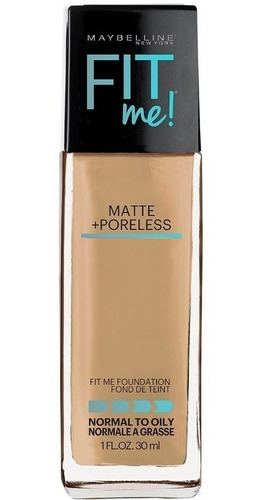 Base Fitme Matte+poreless Maybelline N - mL a $1663