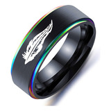 Lol Game Lover's Ring Rakan Y Xayah Anillos De Pareja T